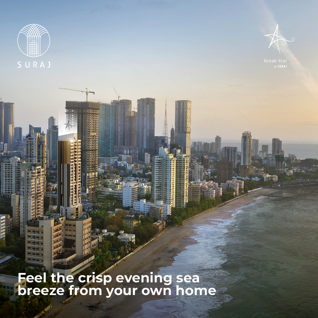 Be a part of the Mumbai skyline at Ocean Star.

#Suraj #skyline #breeze #SurajEstate #SurajEstateDevelopers #LifeBeginsHere #RealEstate #Realty #Luxury #Lifestyle #SeaViews #Mumbai #India