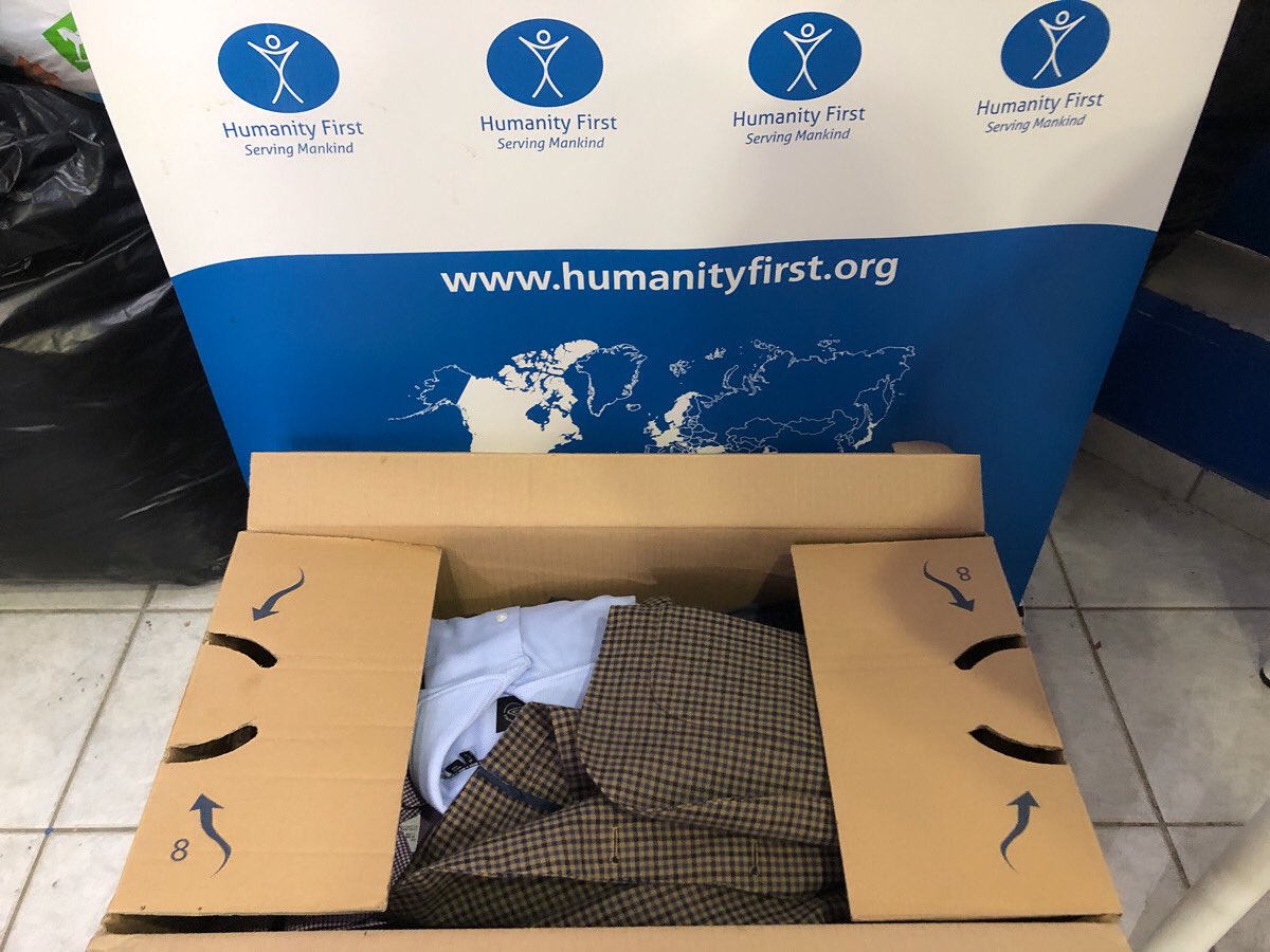 hfgreece's tweet photo. We are very grateful to our volunteer Sean for his very kind and generous donation to Humanity First Clothes Bank Athens.

It is running with financial support of @humanityfirstde, Pathgate Buddhist Community &amp; the generous donations in kind from our donors in Athens. https://t.co/V4Bv4zTTsD