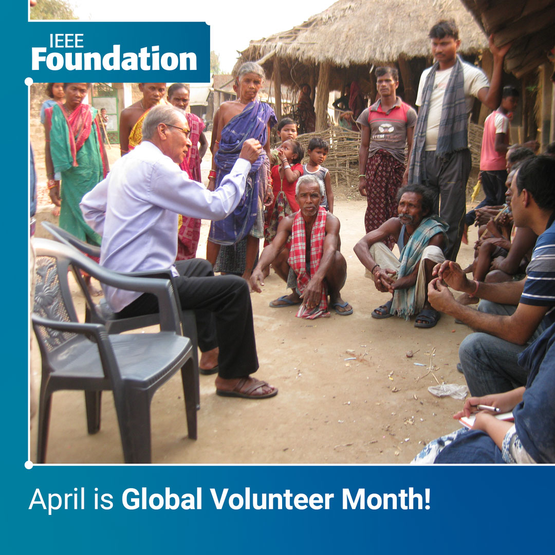 In honor of Global Volunteer Month, we would like to sincerely thank all of the volunteers in the IEEE community for lending their time + talent to power the many IEEE programs which impact our world. #GlobalVolunteerMonth #IEEEDoingGood