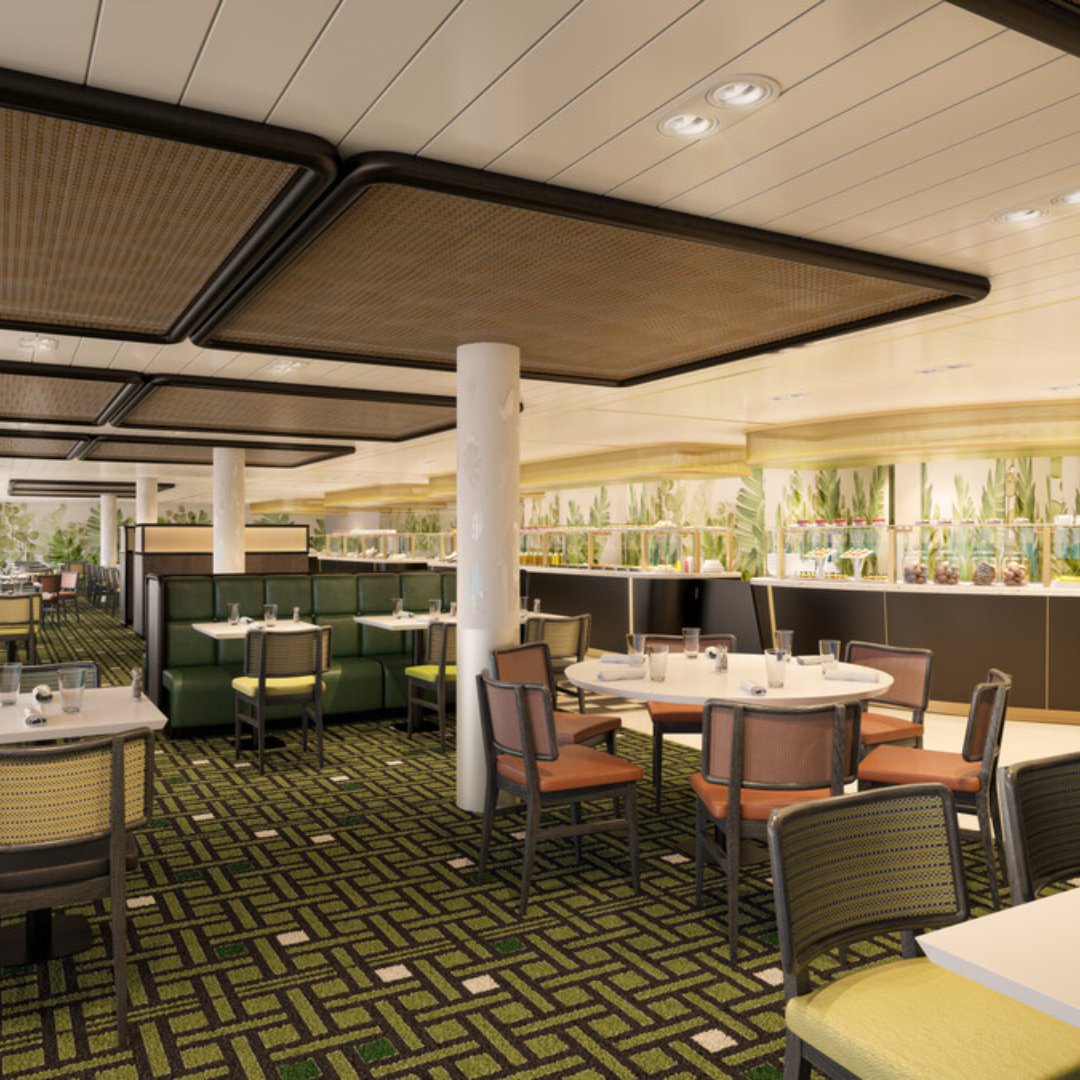 cunardline's tweet photo. Today marks one month until Queen Anne departs Southampton on her maiden voyage and we couldn't be more excited!
 
To celebrate the occasion we are pleased to share with you a first look at the Chart Room, Carinthia Lounge and the Artisans’ Foodhall on board Queen Anne! https://t.co/lAgNCUVDpL