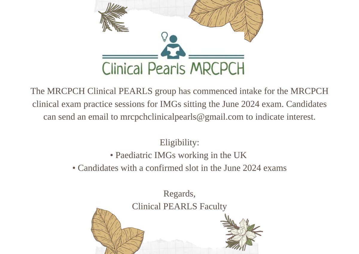 Interested candidates should kindly apply. @Paedsoftlanding @WMPaeds @eastpaeds @LondonPaeds @NorthernPaeds @YorkshirePaeds @EastTrainees @rcpch_trainees