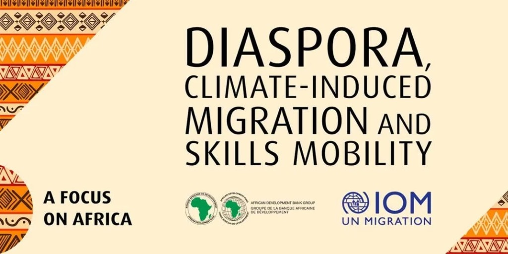 AfDB_Group's tweet photo. New @AfDB_Group and @UNmigration report on leveraging #migration for Africa's development highlights the importance of #diaspora engagement, climate resilience, and skills mobility for sustainable and equitable economies. https://t.co/At9zwzSDbE https://t.co/KIT3LvDFjQ