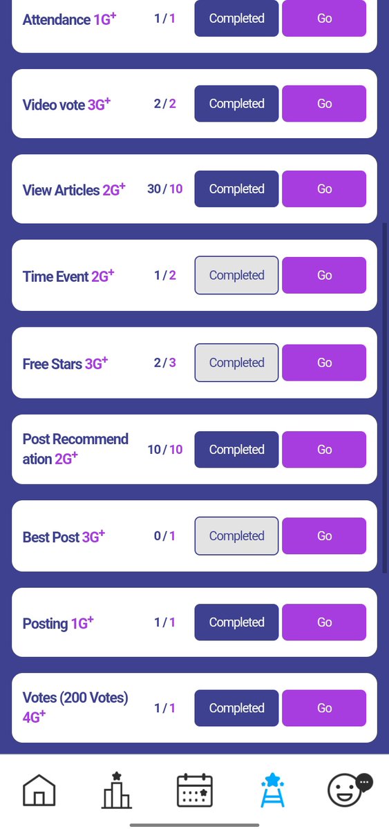 crystalabin's tweet image. G+ POINTS ⁉️

g+point itu user ranking kita

ㅡbuat apasih?! buat nambah bonus bintang harian
ㅡcara dapetnya?! jalanin semua daily misinya sampai tuntas

benefits nya akan bertambah seiring dengan naiknya rank g+point kita atau
makin tinggi tier nya makin bagus benefitnya 👍🏻 (+)