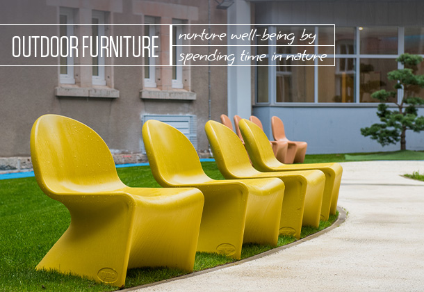 Nurture well-being by spending time in nature! 🌳

Our outdoor range is both UV-resistant and weather-resistant to enable our products to remain outdoors and still look their best all year round. 

Find out more: ow.ly/Ohqr50R7eRU