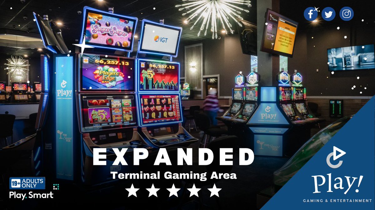 Stop by today and check out our expanded terminal gaming area! 💫 ow.ly/j4HY50R788U #YGK