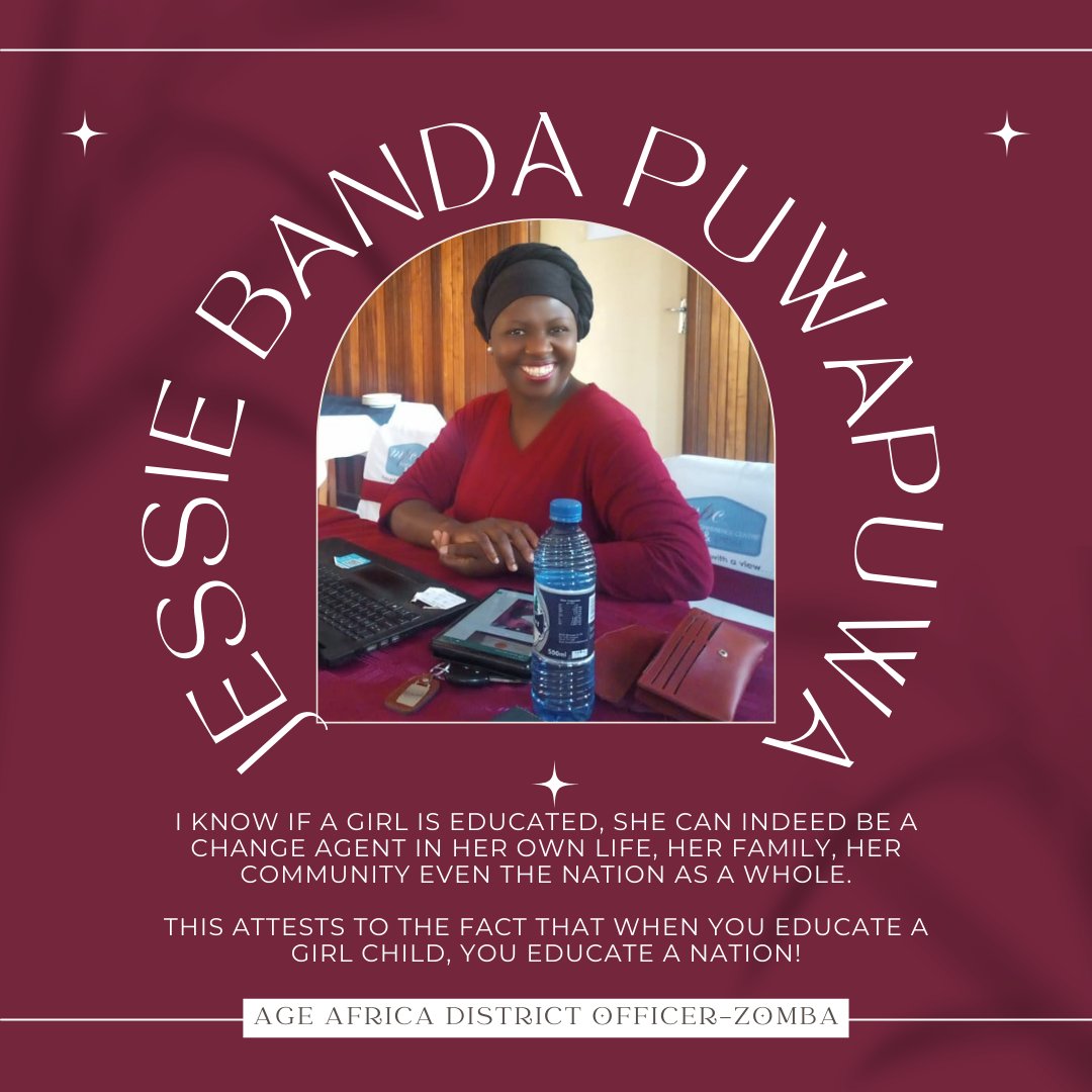 🎉 Celebrating our own Jessie today! Her infectious smile and unwavering dedication to our AGE Africa scholars and chat members are truly inspiring. 💫 Thank you, Jessie, for all that you do! 👏💖 #AGEAfrica #EmpoweringGirls#CHATS