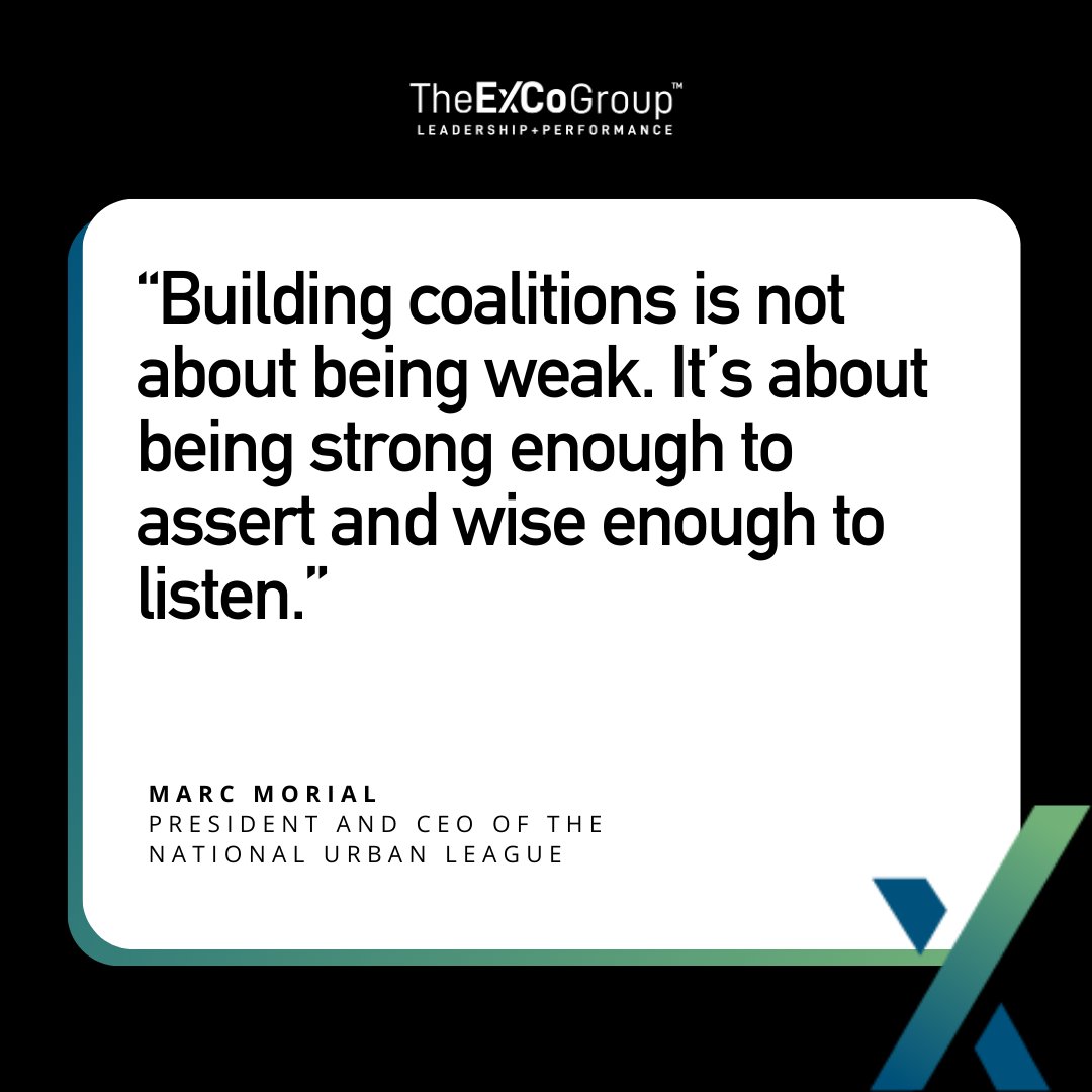 @MARCMORIAL, President & CEO of the @NatUrbanLeague, learned that leaders must play multiple roles to achieve their desired outcomes. Read our full interview with Marc Morial in this Leading in the B-Suite interview. 🔗 hubs.la/Q02pBTHx0 #AdaptiveLeadership