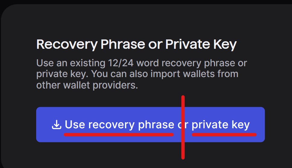 GParadigm's tweet photo. @larry0x @marky__mars You can export a private key from one wallet and load it in a different wallet provider and access the balance without a seed phrase.

 Are you sure your - no - response here is accurate? https://t.co/134OPUtAxV
