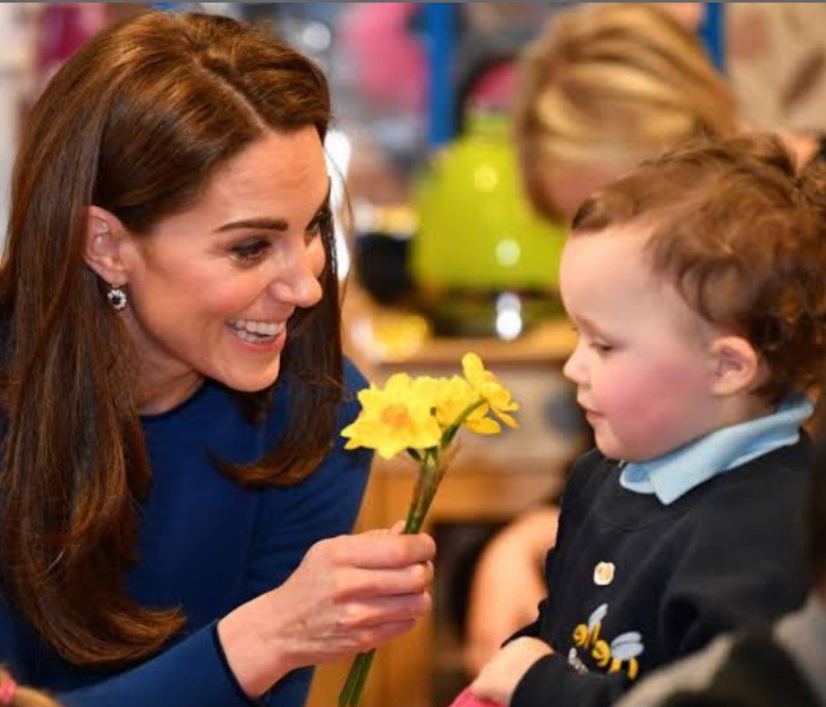 CambridgeCrown's tweet photo. The Children’s Princess with a big heart. 
#PrincessofWales  💛 https://t.co/kYNznbMsAQ