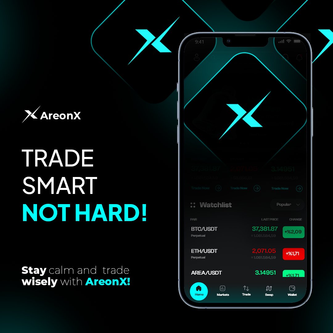 Trade smart, not hard 👍 #AreonX reminds you to stay calm and avoid common trading mistakes. #WeAreOn