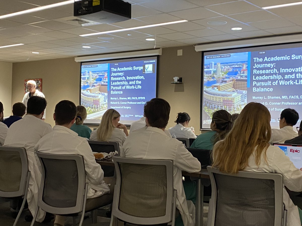 Excited to hear  from our Visiting Professor this morning