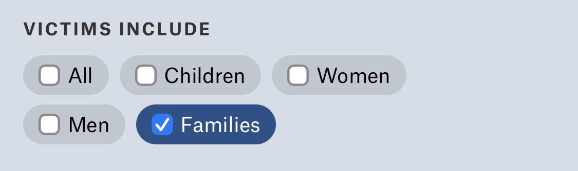 So many families have been killed, that we even have added this as a separate category in our archive. Read through more than 200 incidents where we have identified members of more than one family killed or injured in a single event. airwars.org/conflict/israe…