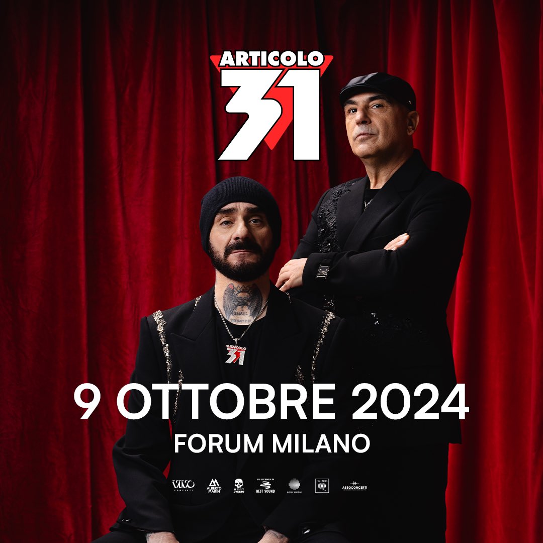 jaxofficial's tweet photo. Protomaranza il nostro nuovo album, l’ottavo, esce il 10 maggio.
Dopo i 4 Live del 2023, abbiamo deciso di portare “Protomaranza” e tutta la nostra storia di nuovo live al FORUM. Ci vediamo il 9 OTTOBRE 2024. Biglietti in vendita dal 5/04 alle 14:00 sul sito di Ticketone.
Per i più impazienti, però, abbiamo pensato ad un ulteriore regalo: chi deciderà di pre-ordinare il disco sul sito di @SonyMusicItaly , riceverà un codice che gli permetterà di acquistare in anteprima massimo due biglietti per la data del 9 ottobre. L’iniziativa è valida fino al 5/04 alle 14:00 e sarà riscattabile da domani alle 14:00.
https://t.co/Wv5WpHcCmI
Ci vediamo presto ❤️