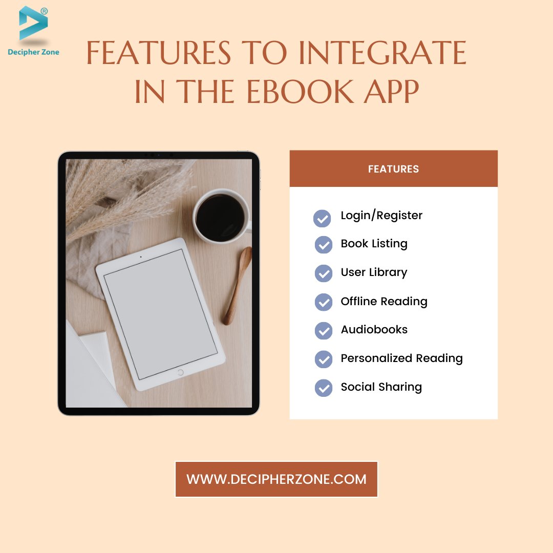 DecipherZone's tweet image. Reading an ebook is like having a library in your pocket, except the &apos;shh&apos; noise comes from notifications going off. 📲 With the power of technology right at your fingertips, there&apos;s no limit to what you can create in the world of ebook apps! 📚

#ebook #ebookapp #apps