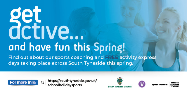 Our sports coaching sessions and FREE fun activity schemes have begun - so book a last minute spot today! Sessions from Tues 2 - Fri 12 April For all course information: southtyneside.gov.uk/schoolholidays…