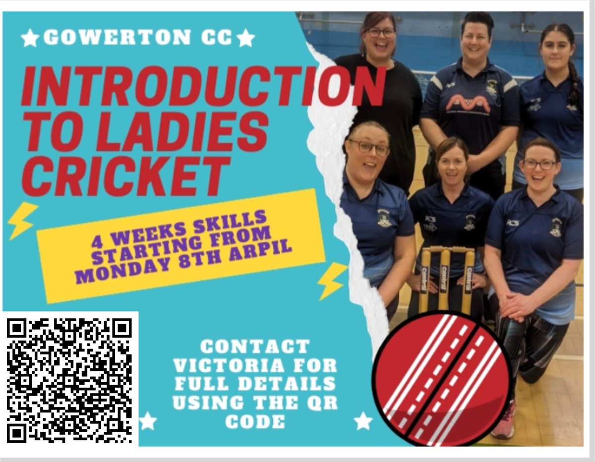 Any ladies interested in cricket…..