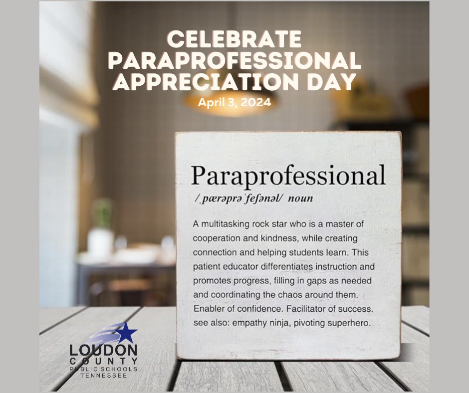 Paraprofessionals are often unsung heroes, working behind the scenes and not as visible to parents as teachers and administrators. Today we thank these wonderful people who serve our students and teachers every day!