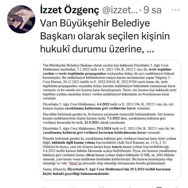 Yargı siyasileşir, geçersiz kararlar verirse, kendini, siyaseti, toplumu zora sokar. Oysa,
Hâkim, vatandaşların huzuru için atanan kişidir (Judex de pace civium constituitur)
Hâkimlere saygı ortadan kalkarsa devlet yıkılır (Sublata veneratione magistratuum, respublica ruit)⚖️📚⏳