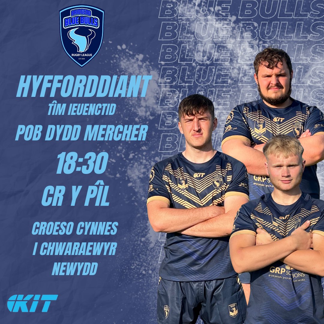 Mae'n ddydd Mercher! sydd ond yn golygu un peth…noson hyfforddi! Dewch i ymuno â ni yng Nghlwb Rygbi’r Pîl wrth i ni barhau â’n hyfforddiant cyn-tymor ar gyfer ein tîm dynion hŷn a’n tîm ieuenctid #teuluteirw