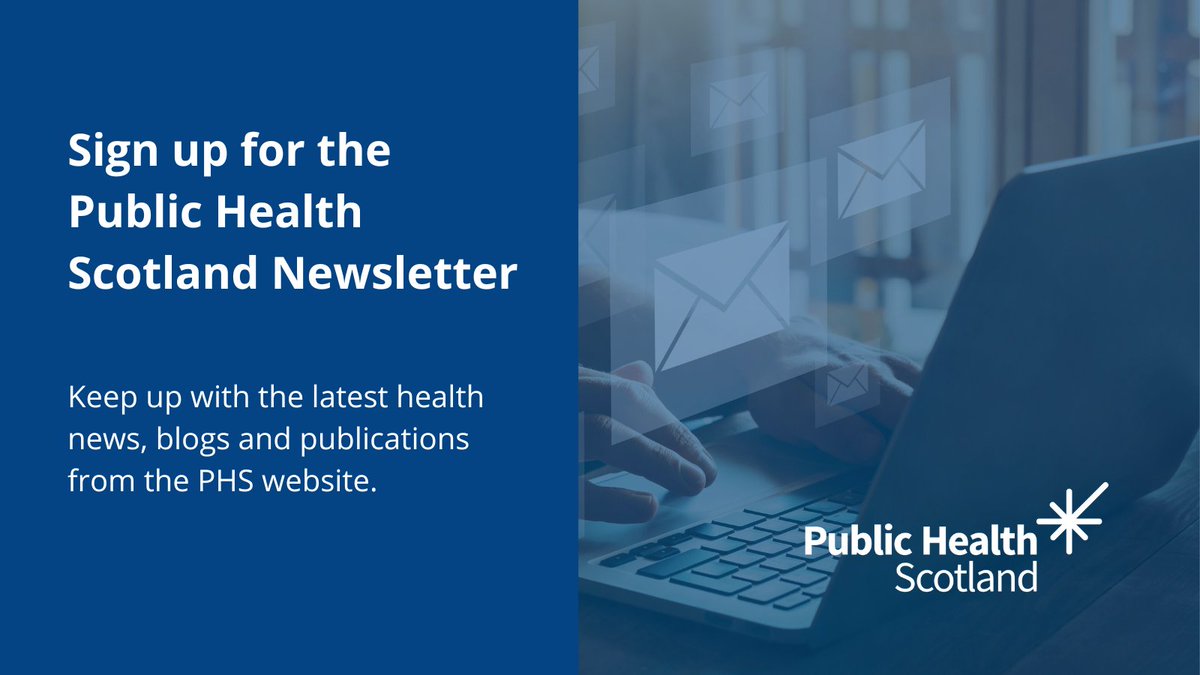 📰 Latest news 🖊️ Blogs 📖 Publications ➡️Delivered straight to your inbox. Sign up to the Public Health Scotland newsletter and gain an insight into how we are working towards a Scotland where everybody thrives. 📧newsletters.publichealthscotland.scot/?p=subscribe&i…