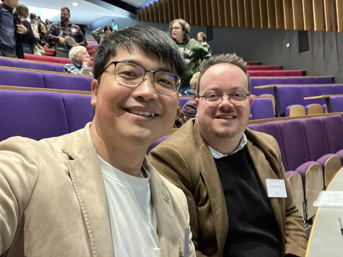 <a href="/OceanXuTV/">Ocean Xu</a> and <a href="/mattbruce007/">Matthew Bruce (@mattbruce007.bsky.social)</a> - your <a href="/baftss/">BAFTSS</a> PGR Reps reporting for duty! 

#baftss2024