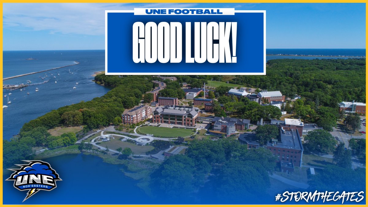 Good Luck on Final Exams Nor'Easters! 🌩️🏈 #STG