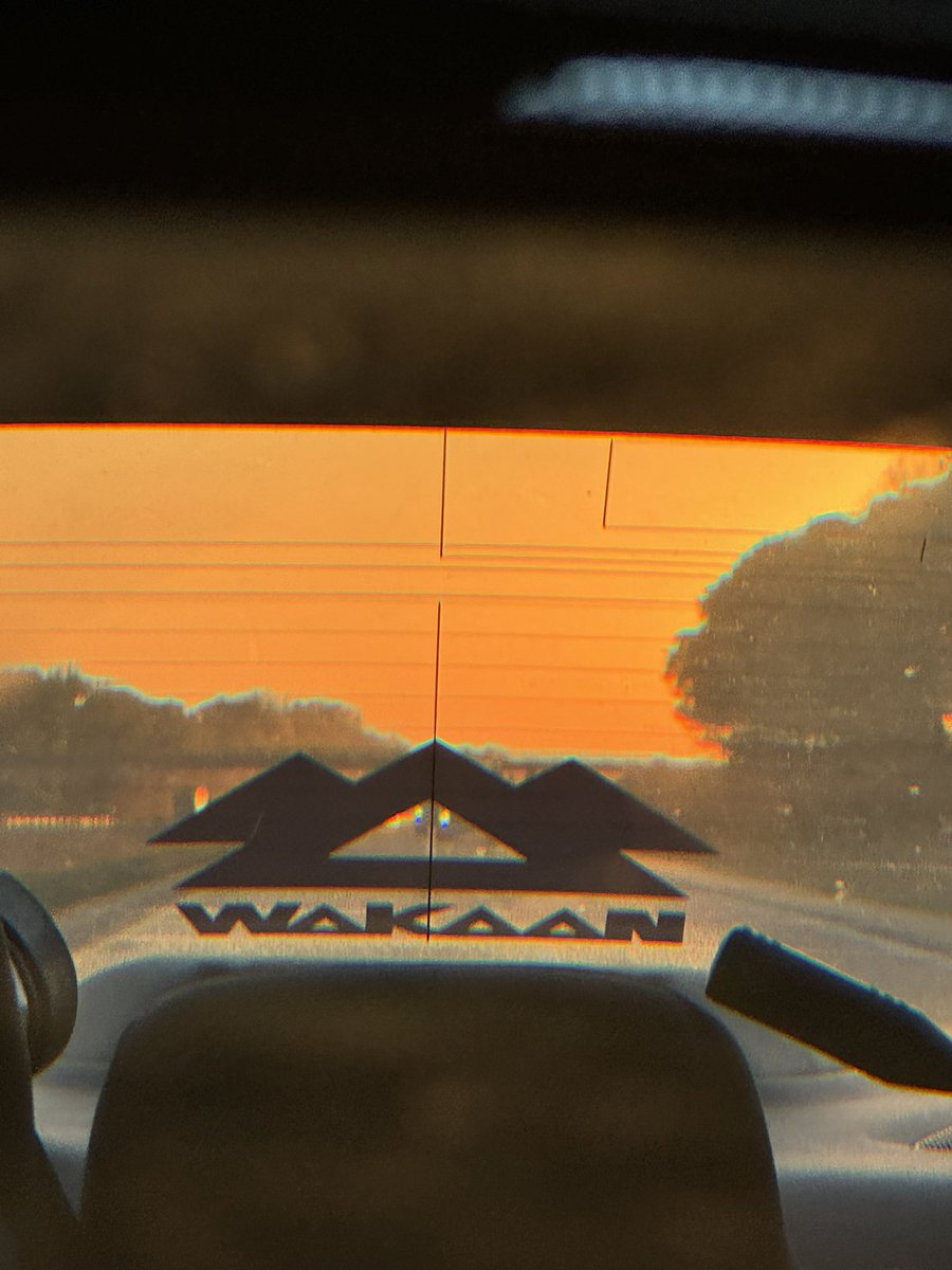 dreadfulvixen's tweet photo. Driving from Nashville to the town I grew up in for Texas Eclipse and the Arkansas sun just hit my Wakaan sticker beautifully…wish I was headed to the mountain ⛰️  @WakaanOfficial @LiquidStranger https://t.co/dfHBnICYSx