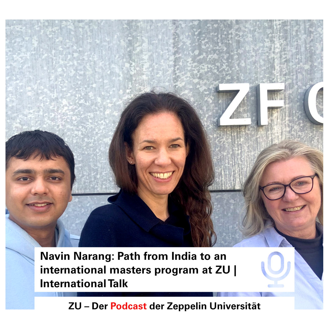 A brand new International Talk with Navin Narang from India, who tells us how he found his way from Mumbai to #zeppelinuni. Navin is studying the master program International Relations & Global Politics (IRGP). Listen to it here: bit.ly/3TKzMSV