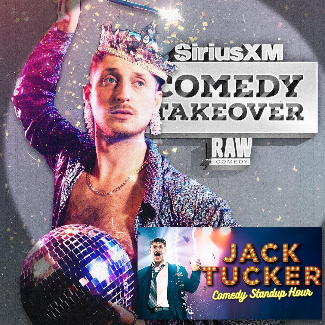 Join @Zach_Zucker for the @siriusxmcomedy TakeOver today at 10AM/5PM/10PM ET as he talks about his show, “Jack Tucker: Standup Comedy Hour” at the @sohoplayhousenyc! Listen anytime on the @siriusxm app!