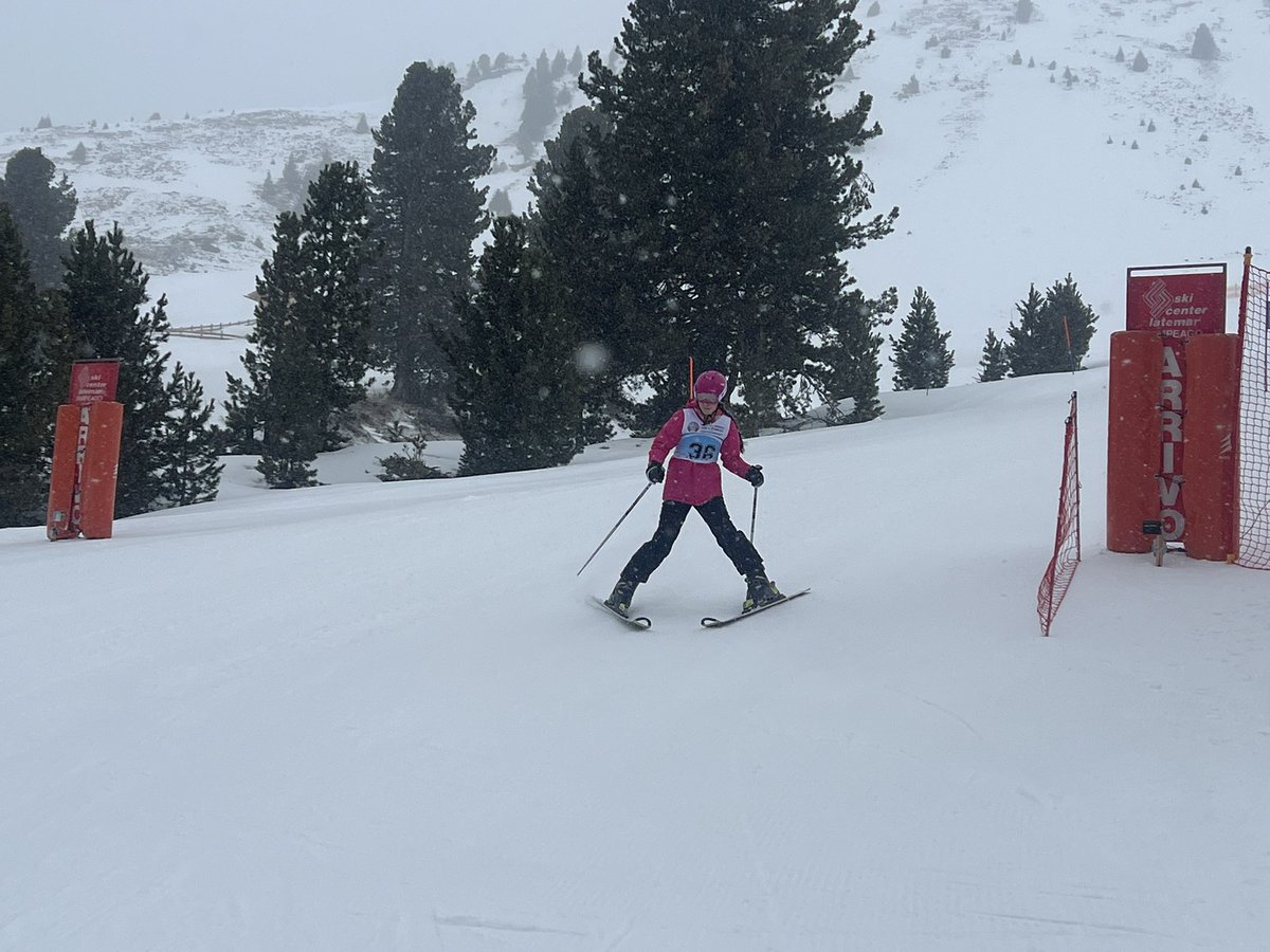 CanonSladePE's tweet photo. Last day on the slopes started with a slalom ⛷️but who won?? #CSSKI24 https://t.co/taq68QelDM