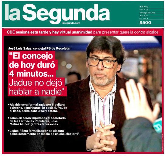 hernan_sr's tweet photo. 🔴LA SEGUNDA MIENTE🔴
Dejo el video entero, que dura 4 minutos, del concejo municipal de Recoleta que se refiere la segunda y  que @danieljadue jamás "no dejó hablar a nadie" como lo dice el titular, de hecho el da la palabra y ningún concejal la tomó. 
Vealo con sus propios ojos 👇