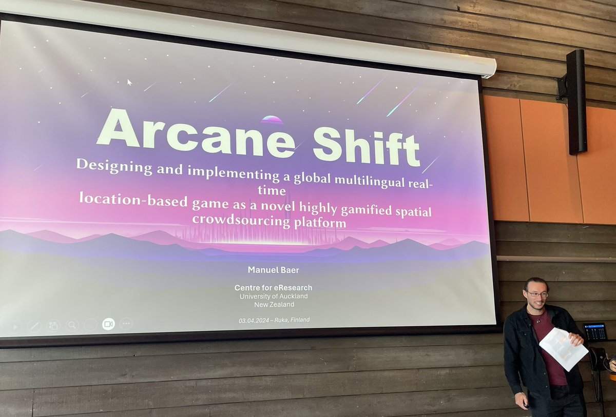 GamificationGG's tweet photo. The “@ Gamification” paper session had interactive (!) presentations about location-based games!

#gamification #GamiFIN #locationbasedgames #designworkshop #beavers #morethanhuman #crowdfunding https://t.co/NP1oSBup7C