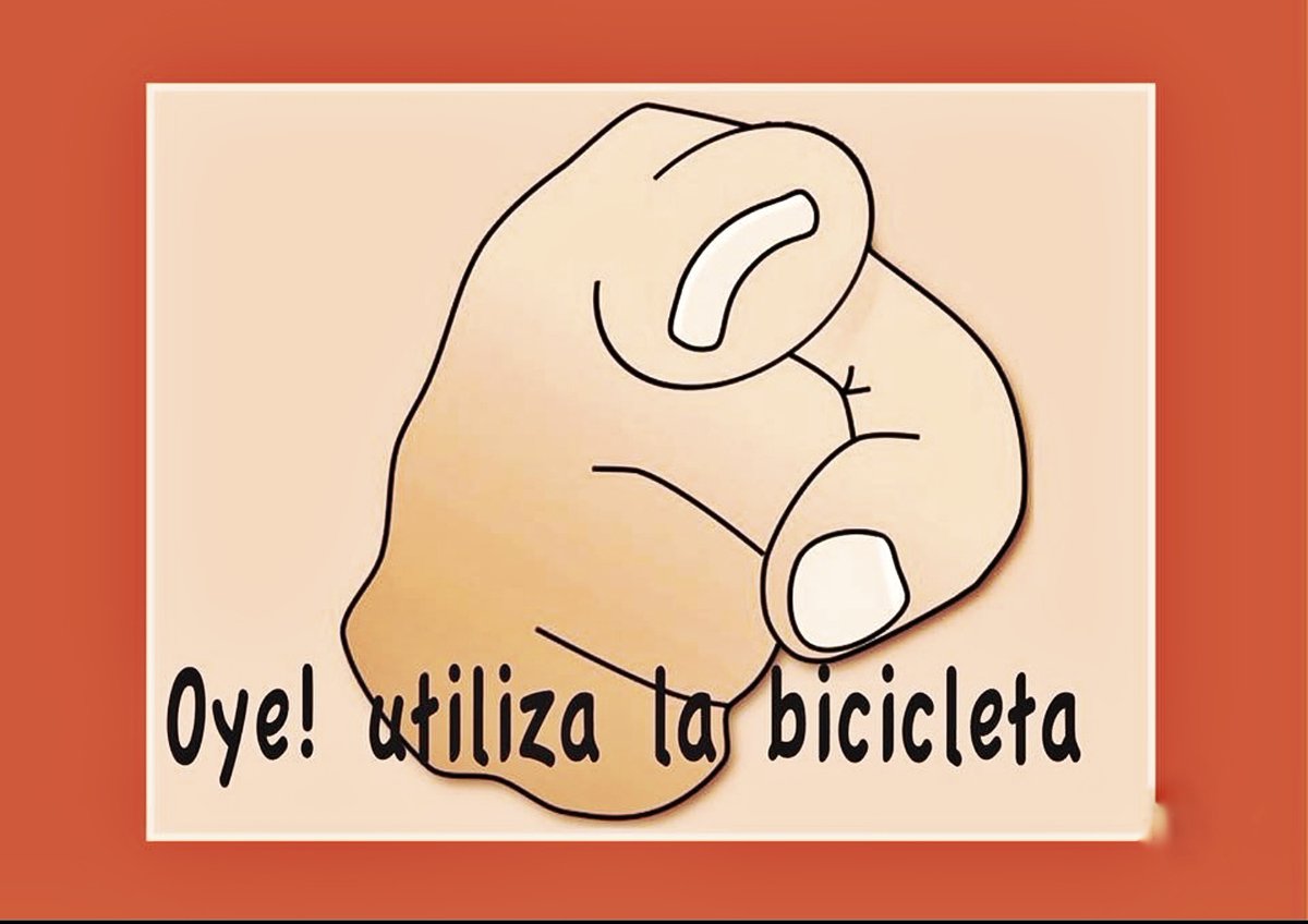 Granadinos y Granadinas ¡Oigan! Utilizad la bici.