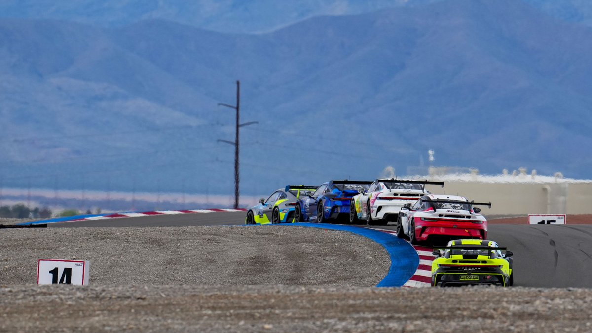 🏎️ News in a flash 🗞️ The @porsche_sprint USA West season opener was 🔥! In race 1, Ely just beat Washington & McDonald won in 992 Pro-Am. Race 2 saw McDonald win again & Woods topped the 992 Masters. Gaulke & Wagner won the Cayman Masters & Kogan took both Cayman Pro-Am wins.