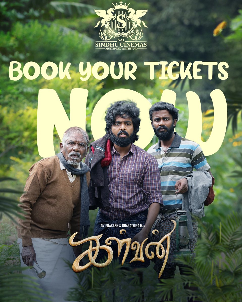 #kalvan #gvprakash #Bharathiraja #newmovie #bookingopen #bookmyshow #multiplex #3screen #dolbyatmos #dtsx #silverscreen #flatscreen #4khdr #rgblaser #luxury #theatre #kollywoodcinema #cinemalover #anthiyurpride #saisindhucinemasmultiplex #anthiyur #bhavani #Erode