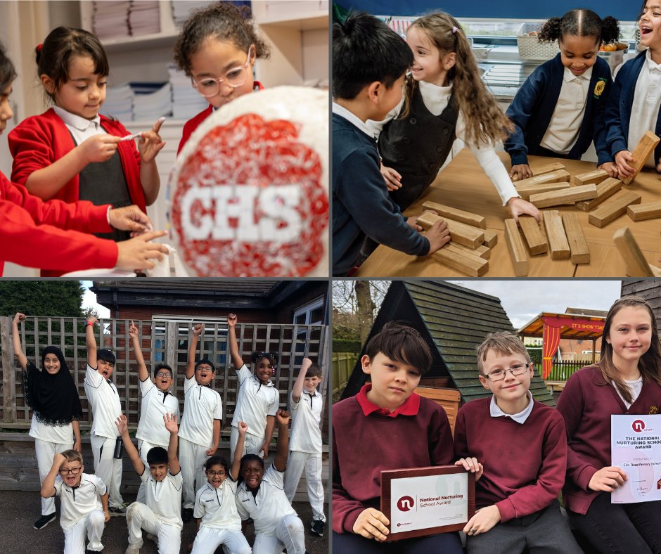 For our upcoming annual report, we asked each of our schools to send a picture that encapsulates who they are, or captures a moment from last year (part 1). @JLAcademy1 @EyrescroftPS @Cavalry_Primary @ChildsHillSch @BPrimary @ChandosPrimary @georgebetts @CroftAcademy @Highlees