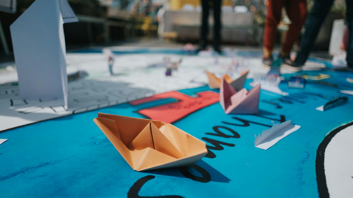 Fold your Town. 19 May. 11-17:30 @ThePeninsulist Free - Drop in. You're invited to co-create a vibrant, large-scale origami model town inspired by Greenwich Peninsula. Together, we'll transform the space into a captivating reflection of our community's vibrancy & creativity.