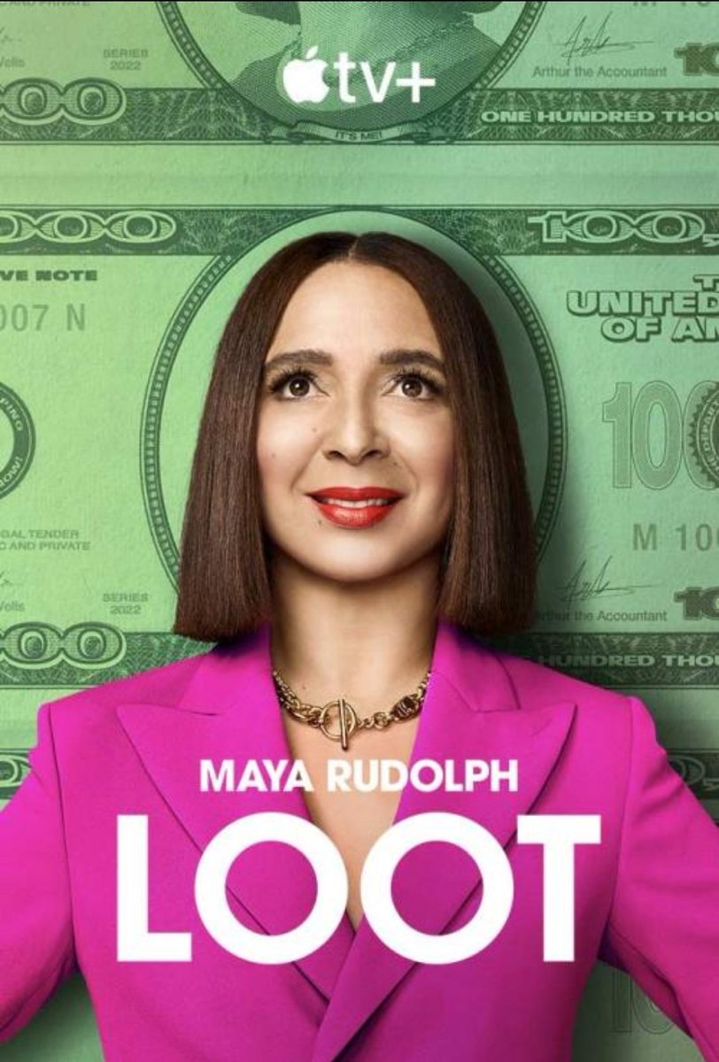 #Loot one of my new favorite shows. #MayaRudolph is hilarious 😂