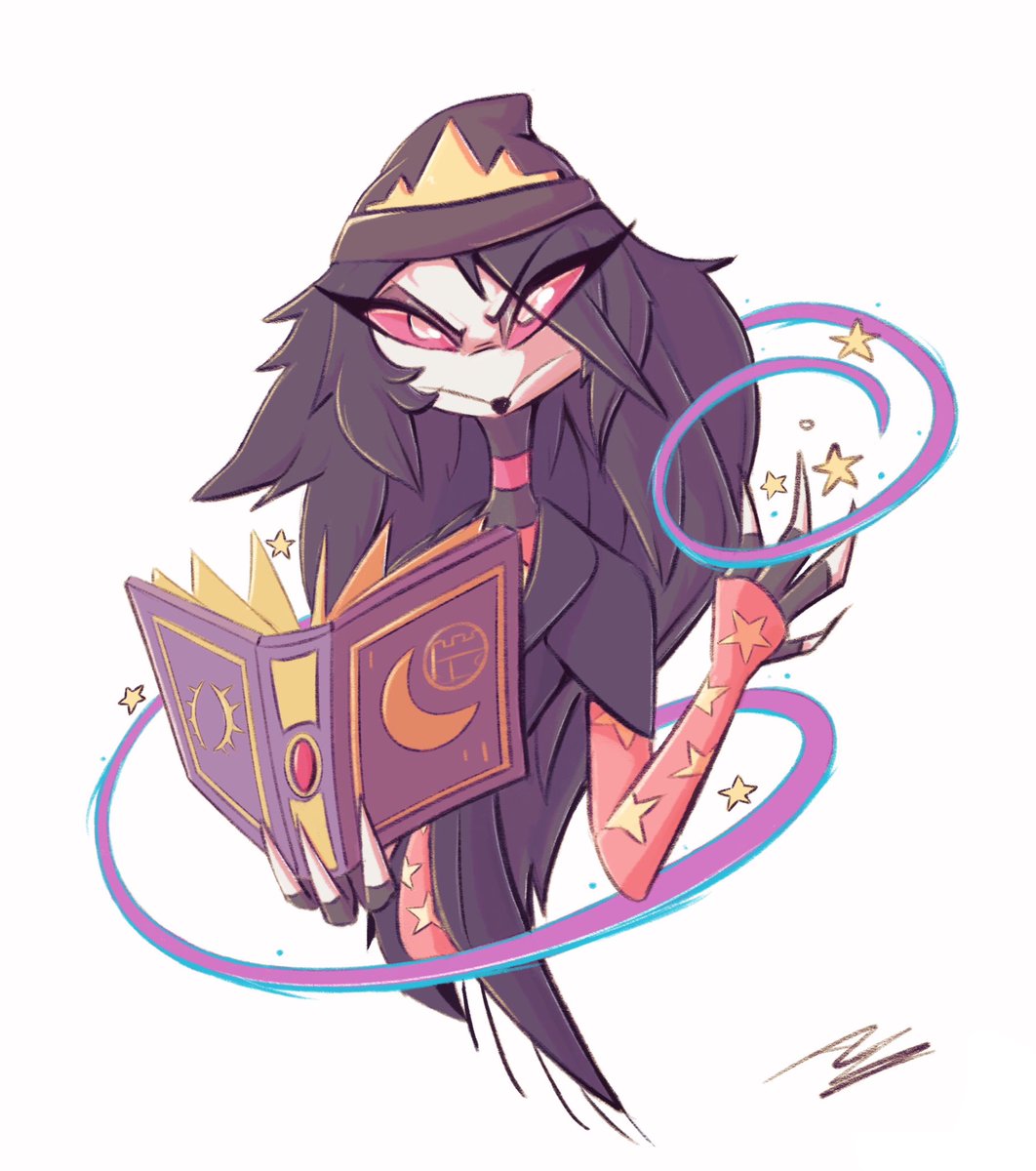 AdamClowery's tweet image. Octavia. 🦉✨
#Octavia #HelluvaBoss #HelluvaBossFanart #Drawing #Artwork