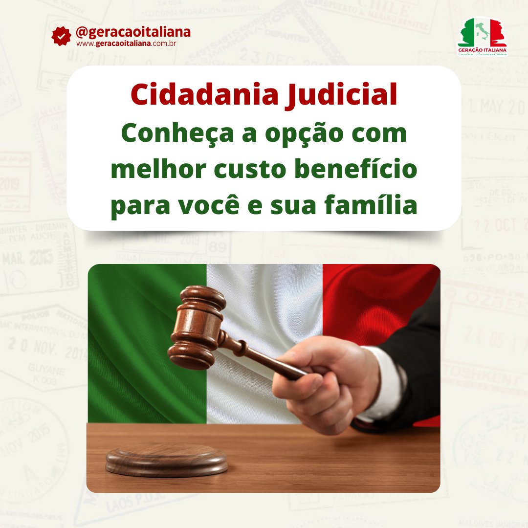 Transforme a busca pela #CidadaniaItaliana em uma jornada de união familiar! Com a Cidadania Via Judicial, compartilhar os custos significa multiplicar benefícios. Informe-nos quantos embarcarão nesta aventura e descubram juntos as melhores opções. 🚀