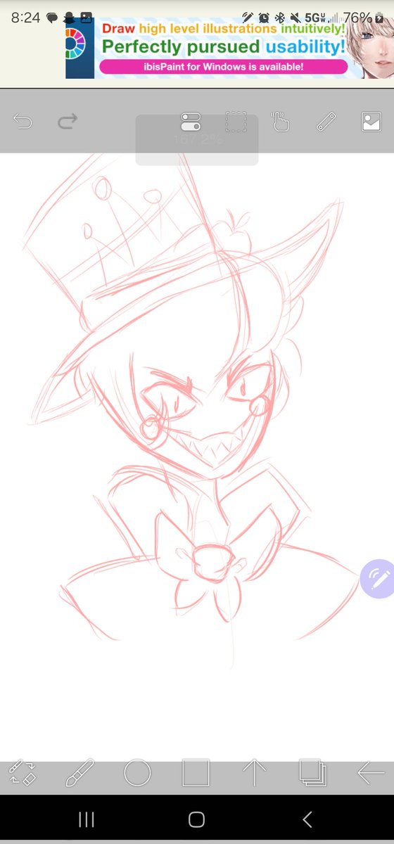 WinterSnow113's tweet photo. #HazbinHotel #HazbinHotelLucifer #art 

Drawing the king of all duckies https://t.co/nDWGHM88V8