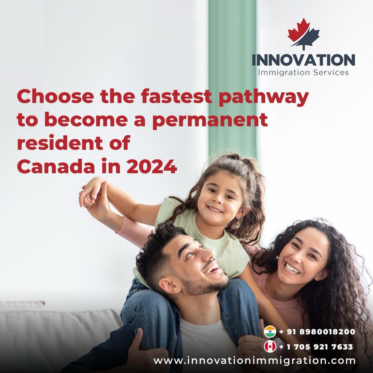 Innovation_IMMI's tweet photo. Looking to become a permanent resident of Canada? Let us help you explore all the options. Book a consultation
https://t.co/fC1y152mEi
#canada  #canadapr #permanentresident #immigratetocanada #expressentry https://t.co/vavCxCwjc7