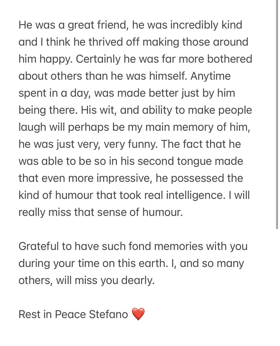 Stefano 💚🤍❤️