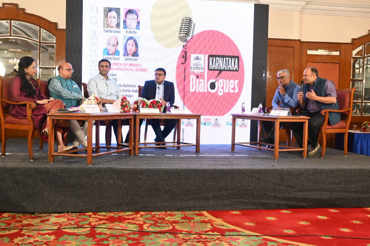 What I noticed when I went on the ground is the difference in narrative of the BJP. They are going for a “family oriented approach” and not number or fact based says Samhita Arni, Writer. 

#ExpressDialoguesMiniConclave