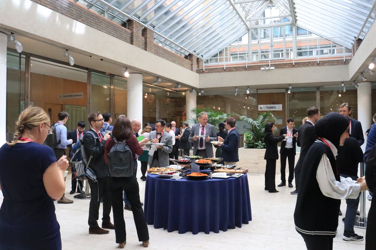 IDEALCollab's tweet image. A well-deserved lunch, here at the Royal Society of Medicine