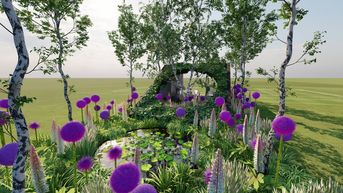 #RHSHamptonCourt 2024 will celebrate anniversaries, international inspiration &amp; gardening for wildlife 🎪

This year designs include marking 60 years of @RHSBloom, 25 years of <a href="/TheLionKing/">The Lion King - Musical</a>, the Australian bush and a tennis court supporting biodiversity. 

rhs.org.uk/shows-events/r…