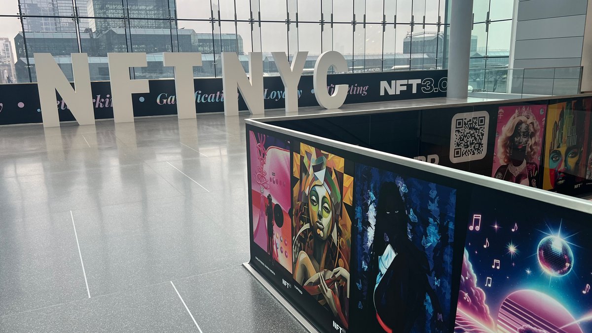 Day 1 of #NFTNYC2024 is here!

Join us as programming kicks off at 10am on the Main Stage (level 4) today.

Don’t miss:

10AM: NFT.NYC opening kick-off

10:15AM: <a href="/pakman/">David Pakman (dpakman.eth)</a> on "The State of NFTs in 2024"

10:30AM: <a href="/alexatallah/"></a> shares insights on <a href="/opensea/">OpenSea</a> 

11:40AM: