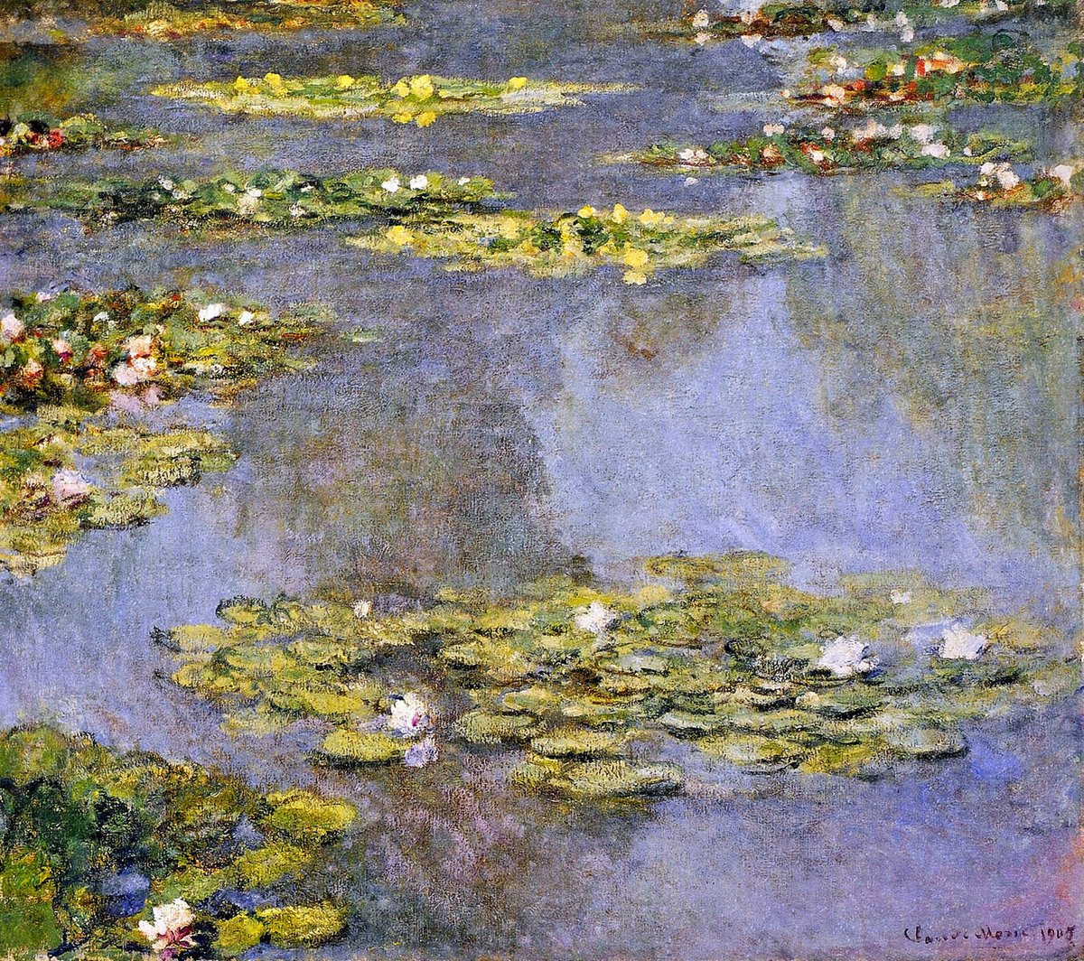 Water Lilies, 1905 Get more Monet 🍒 linktr.ee/monet_artbot