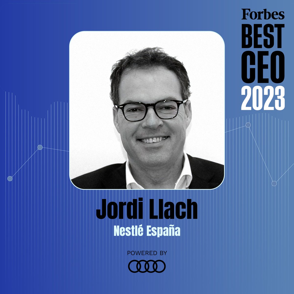 🏅 #ForbesBestCEO23 👤 Jordi Llach 💼 @Nestle_es Powered by @audispain forbes.es/los-100-mejore…