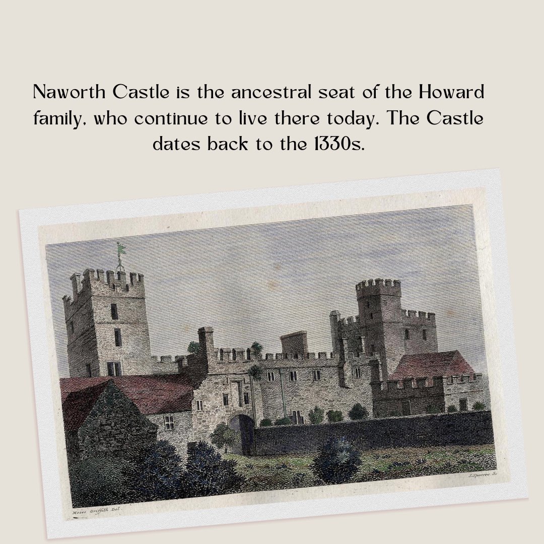 Happy Wednesday everyone! ⭐️ For our next “image of the week” post we have the Naworth Castle 🏰 from Thomas Pennant's Tour from Downing to Alston Moor. Find out more on our website: cumbriacountyhistory.org.uk/gallery/engrav…